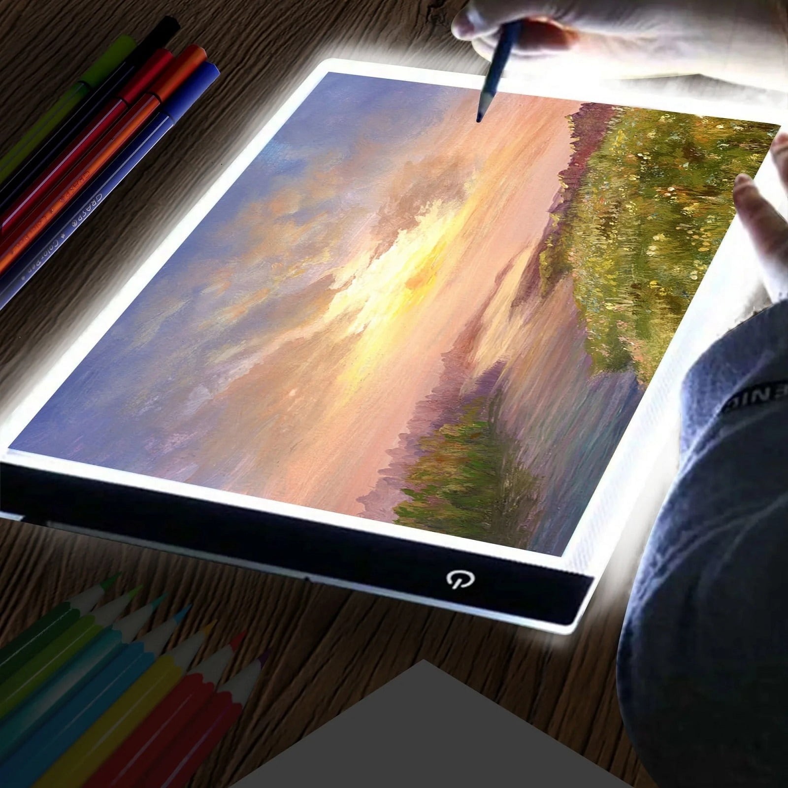 Graphic Tablet Accessories - A4 LED Máy Tính Bảng Vẽ
