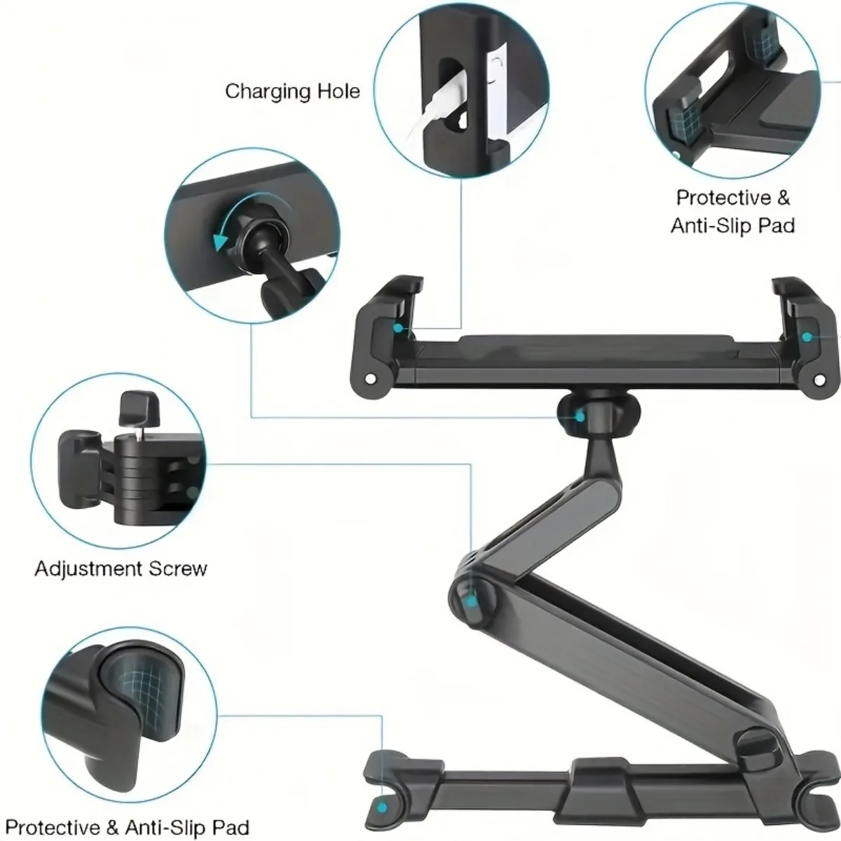 Tablet stand, car headrest, ta - đánh giá và giá Toddler Tablet Accessories