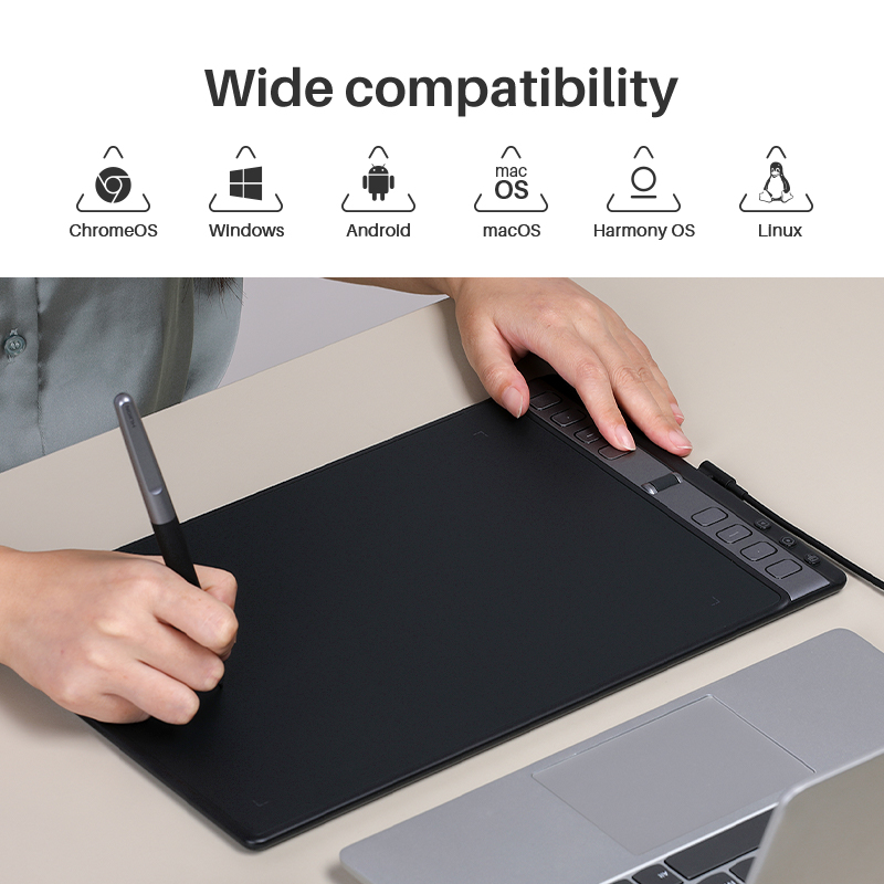 Huion Inspiroy 2 L 10.5x6.56 I - đánh giá và giá Graphic Tablet Accessories