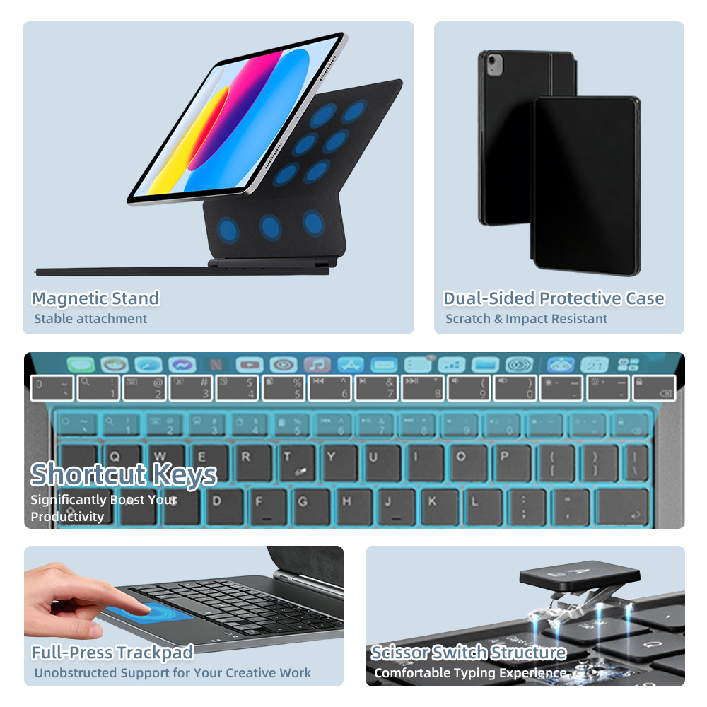 2026 Magic Keyboard with Bluet - đánh giá và giá Tablet Accessories Keyboard