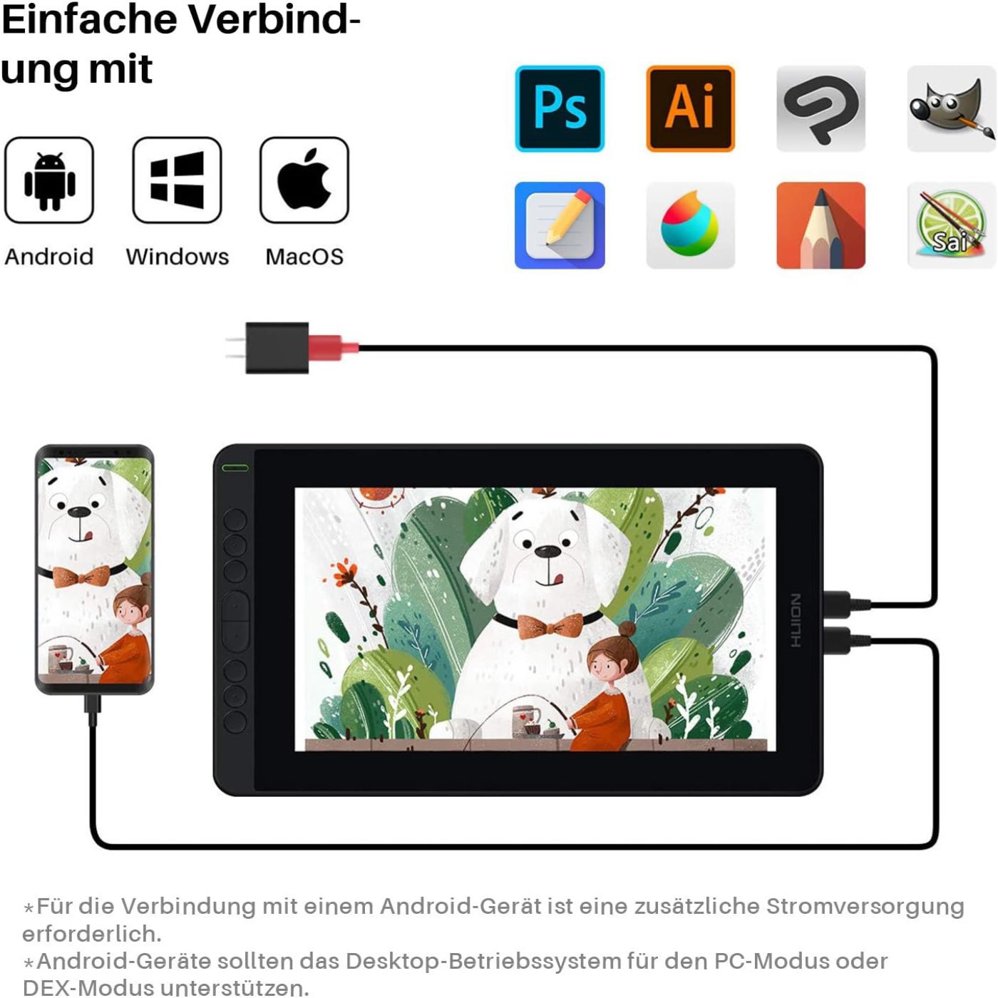 HUION Kamvas 12 11.6 Inches Dr - đánh giá và giá Graphic Tablet Accessories