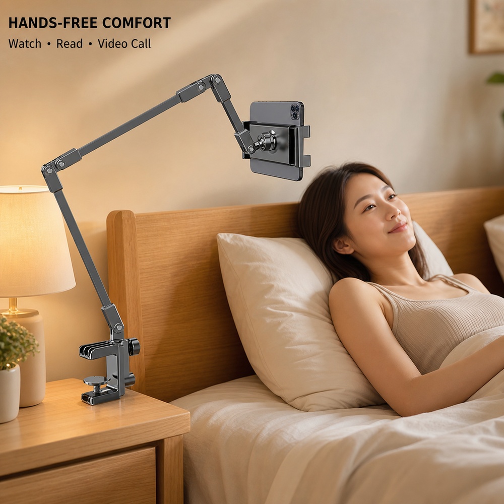 Adjustable Bed Phone Holder St - đánh giá và giá Tablet Stand Adjustable