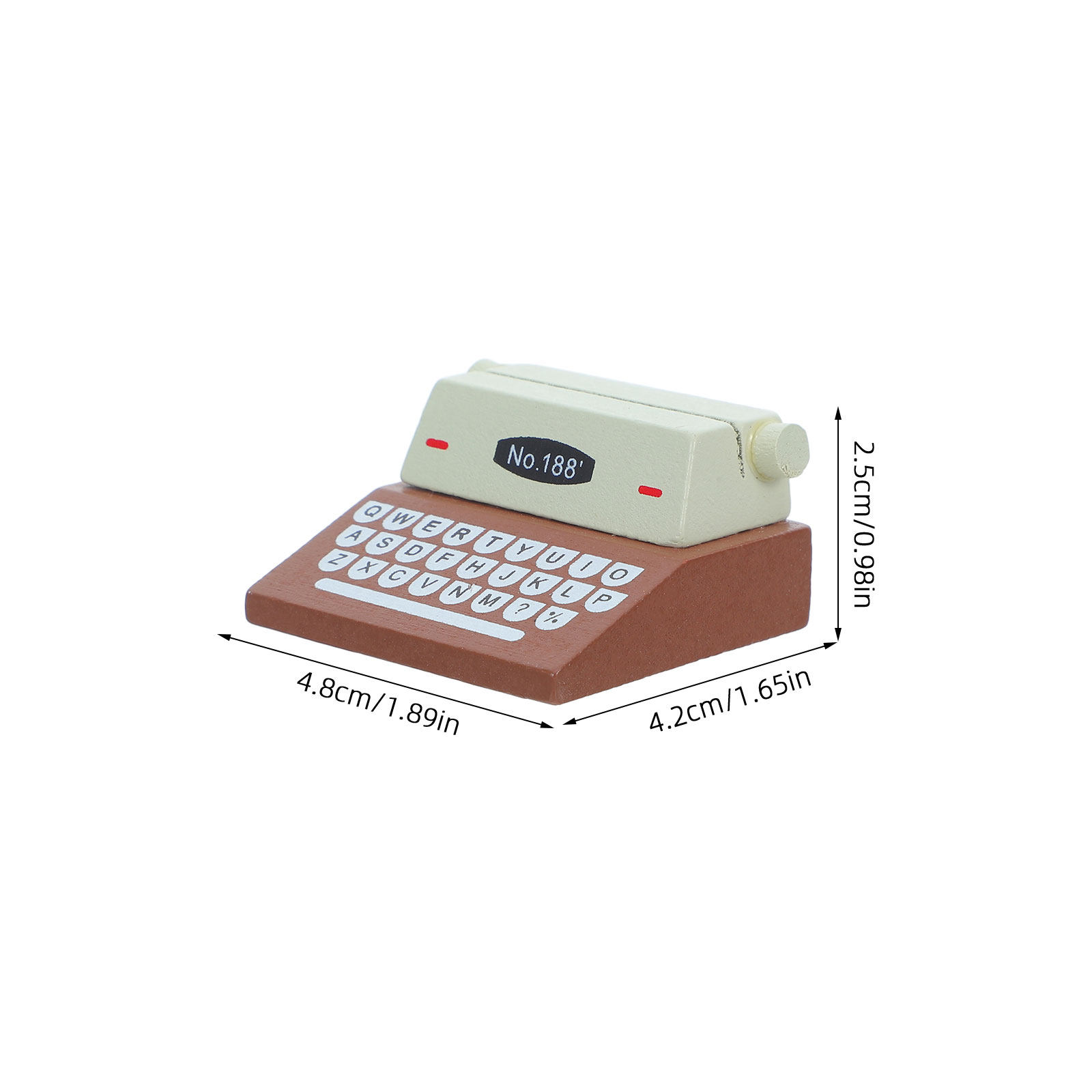 Miniature Typewriter Vintage R - đánh giá và giá Office Table Accessories Unique