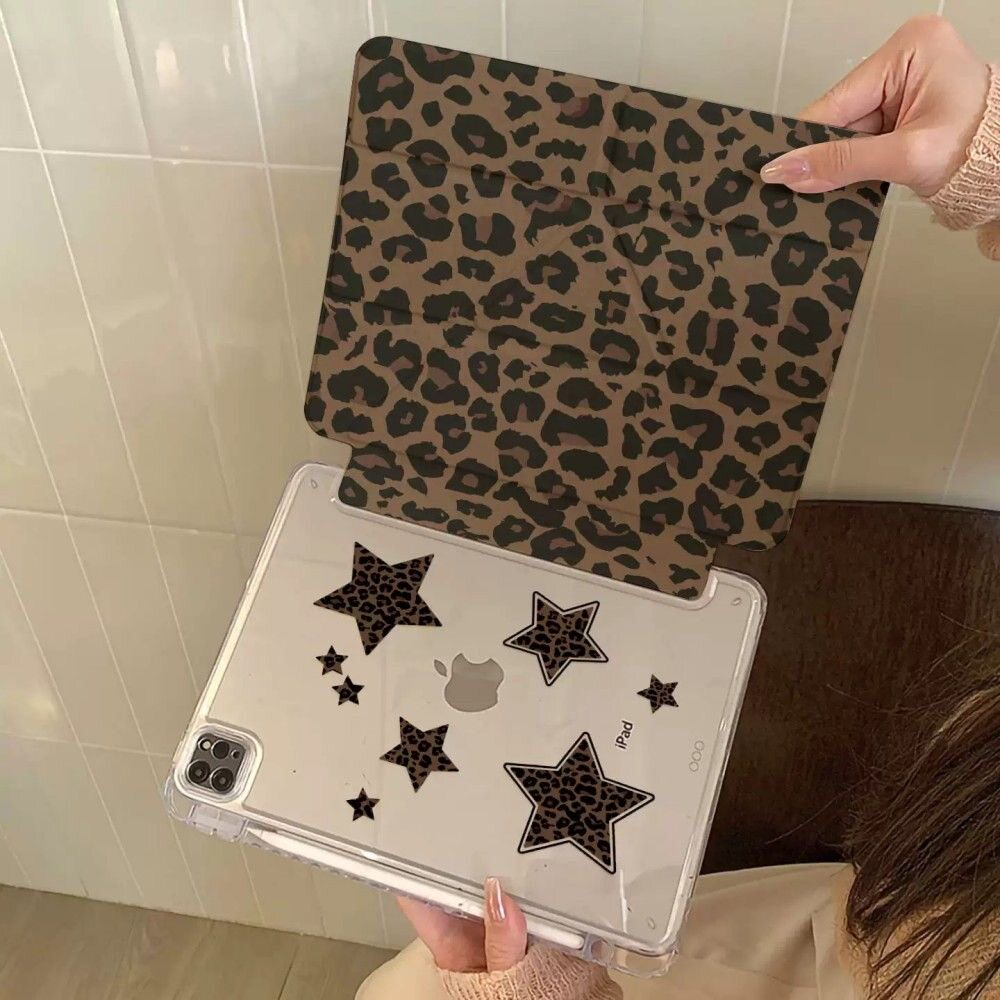 Korean Ins Cool Leopard Star Y - đánh giá và giá Cool Tablet Accessories