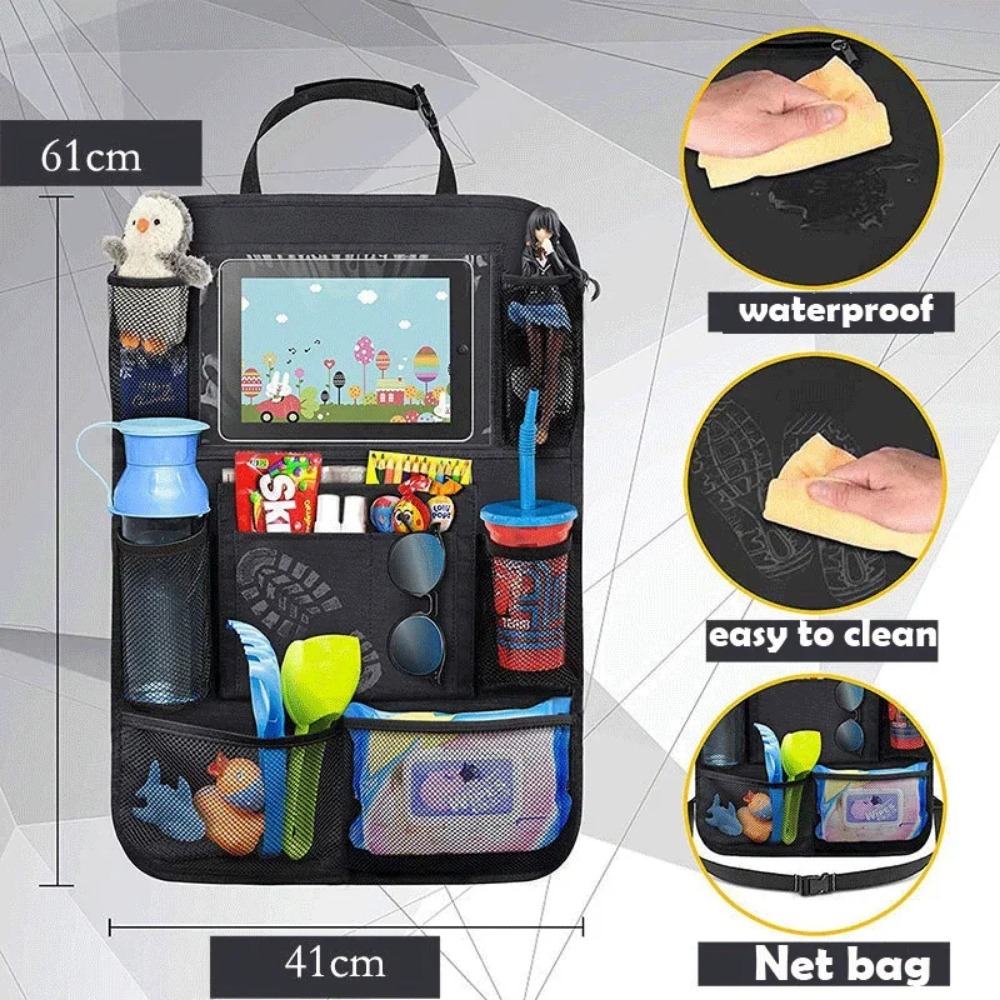 Car Seat Back Organizer 9 Stor - đánh giá và giá Toddler Tablet Accessories
