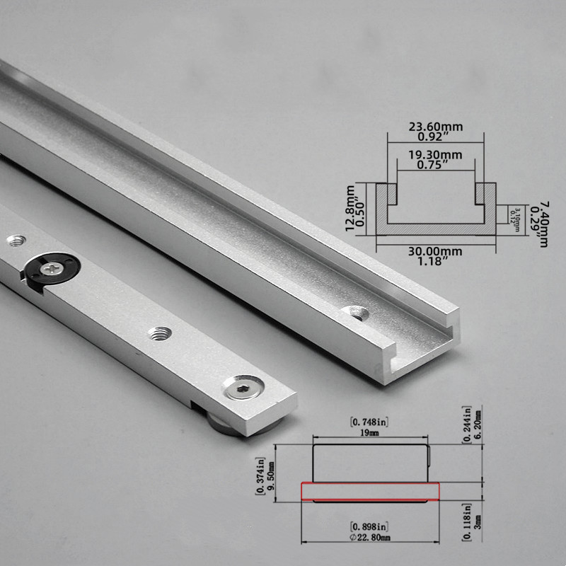 2Pcs T‑Track & Miter Track Jig - đánh giá và giá Tablet Accessories Set