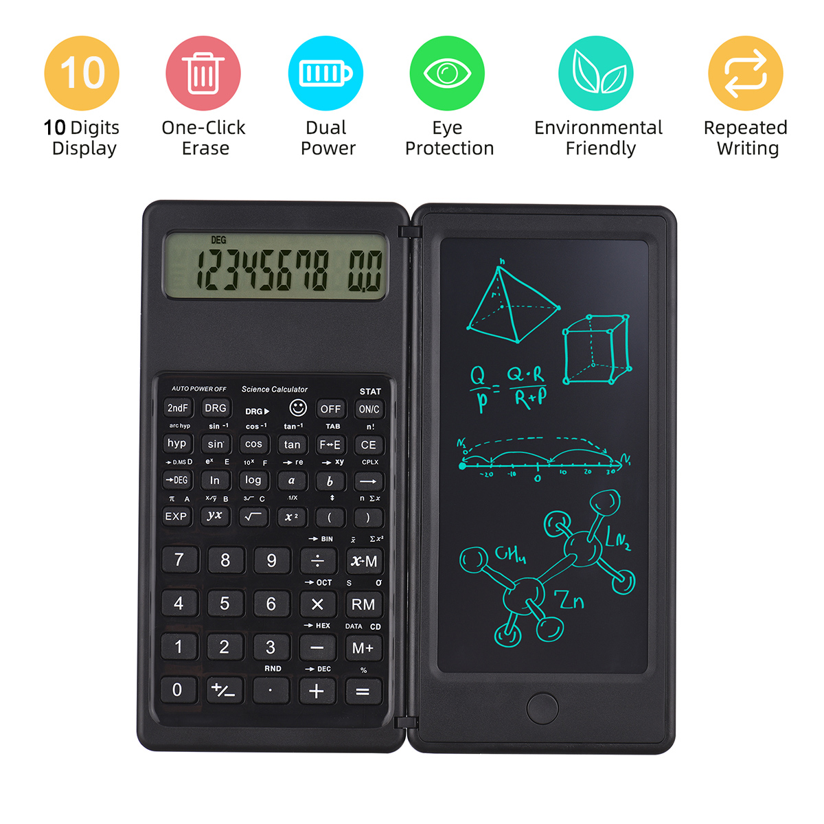 Foldable Scientific Calculator - đánh giá và giá Graphic Tablet Accessories