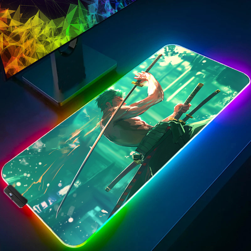 ONE PIECE Zoro Mouse Pad RGB G - đánh giá và giá Tablet Accessories Keyboard