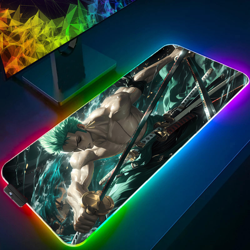 ONE PIECE Zoro Mouse Pad RGB G - đánh giá và giá Tablet Accessories Keyboard