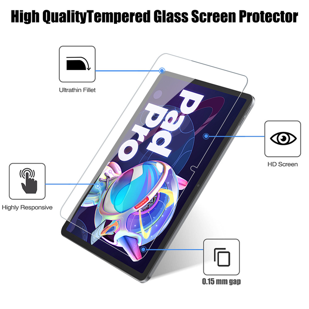 2PCS Tempered Glass Screen Pro - đánh giá và giá Lenovo Tablet M10 Accessories