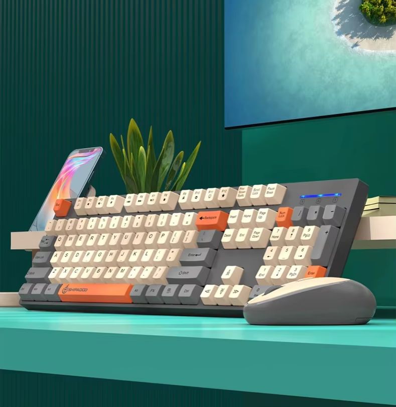 2.4G Office Wireless PC Keyboa - đánh giá và giá Tablet Accessories Set