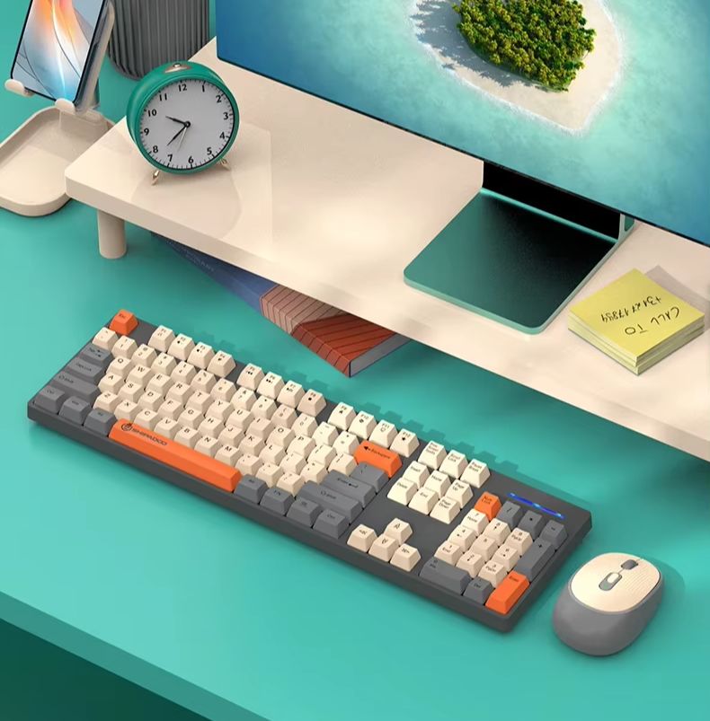 2.4G Office Wireless PC Keyboa - đánh giá và giá Tablet Accessories Set