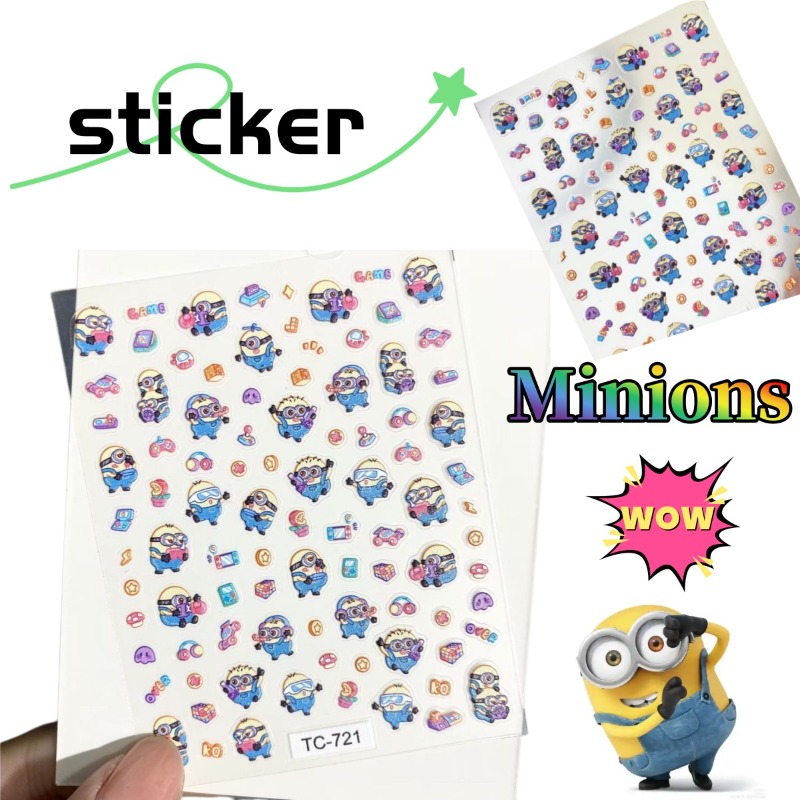 Cute Minions anime cartoon cre - đánh giá và giá Tablet Accessories Set