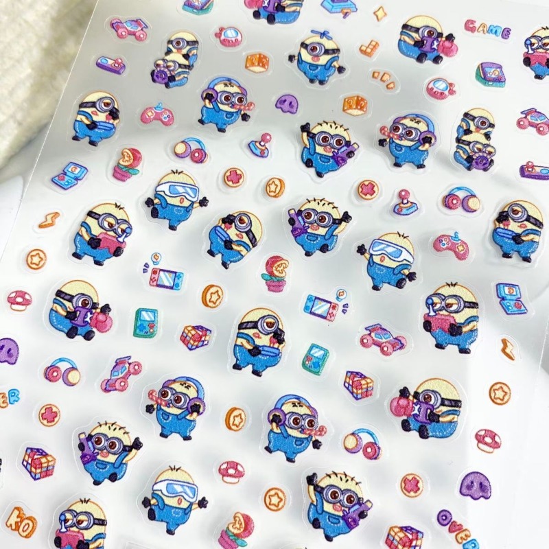 Cute Minions anime cartoon cre - đánh giá và giá Tablet Accessories Set