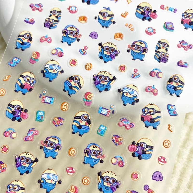 Cute Minions anime cartoon cre - đánh giá và giá Tablet Accessories Set