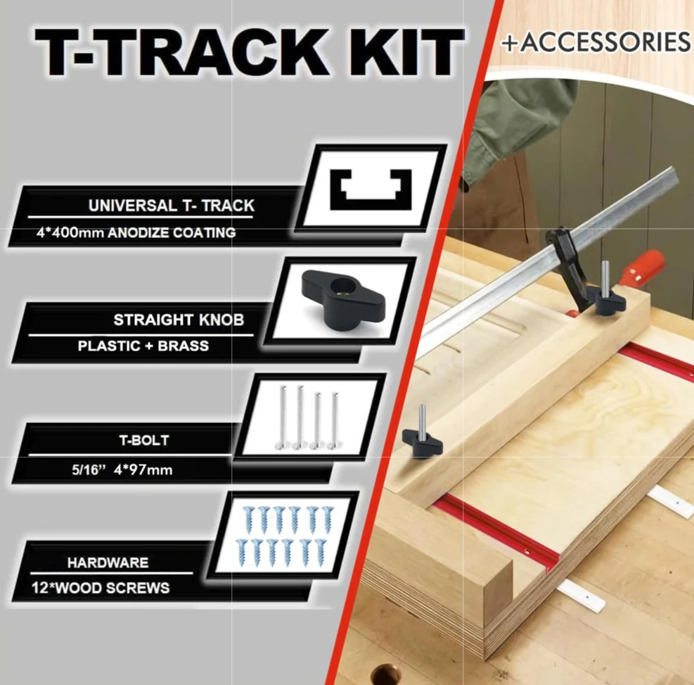 19# T-Track Kit for Router Tab - đánh giá và giá Tablet Accessories Set