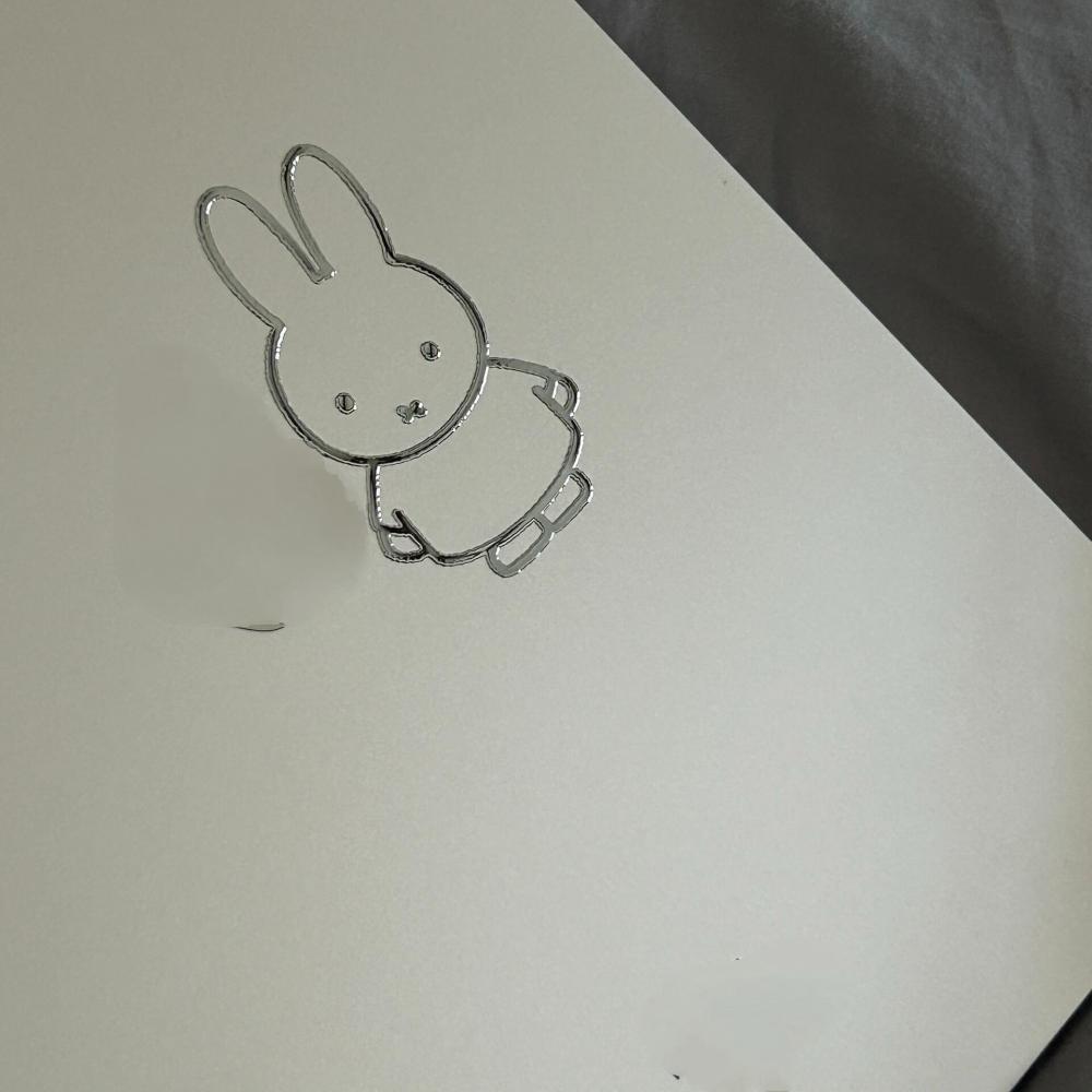 Miffy Rabbit  metal stickers h - đánh giá và giá Tablet Accessories For Students