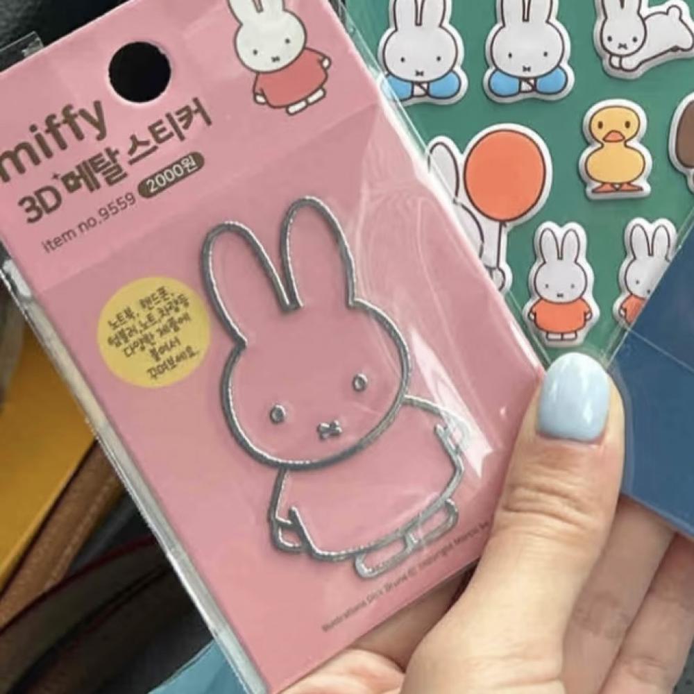Miffy Rabbit  metal stickers h - đánh giá và giá Tablet Accessories For Students