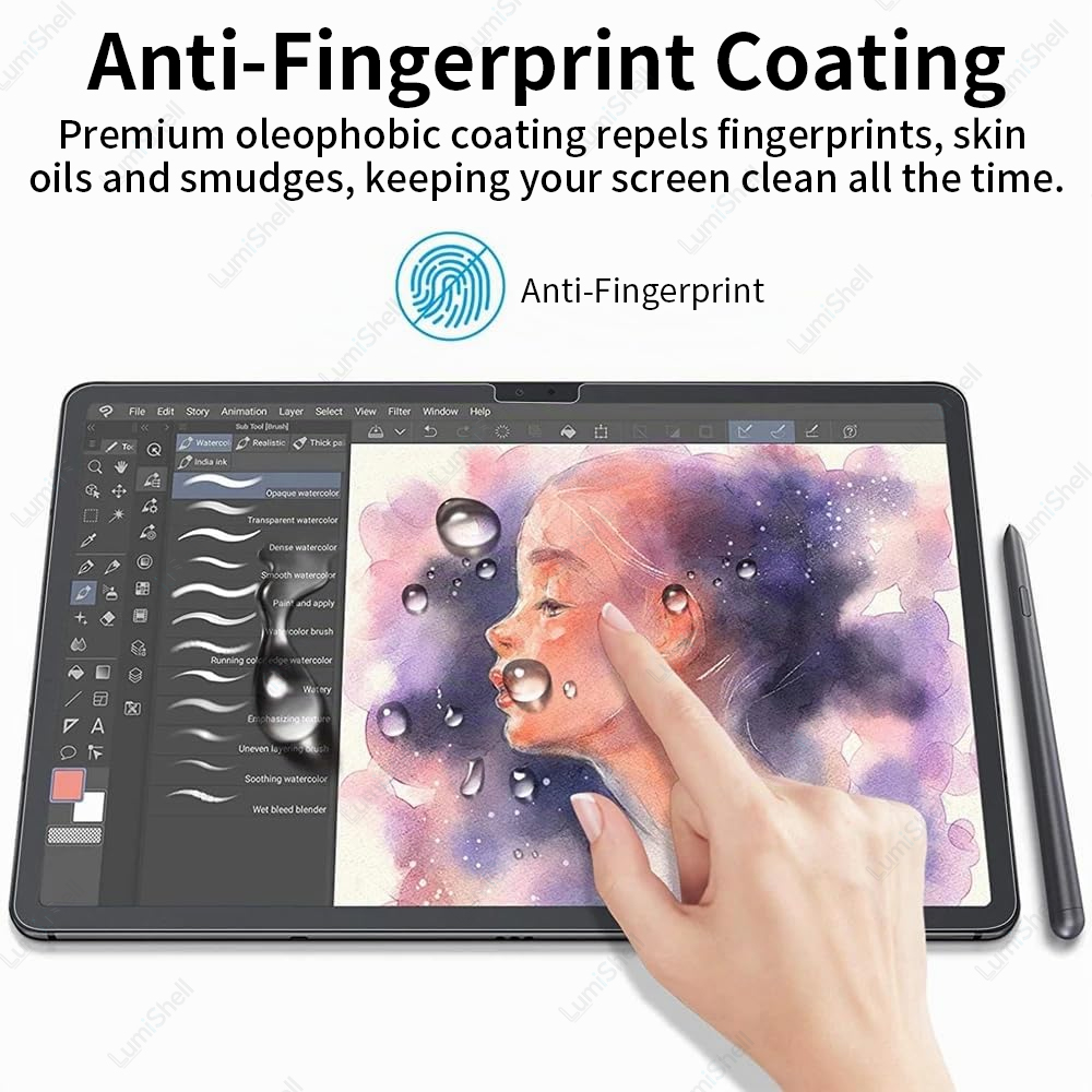2PCS Paper Feel Screen Protect - đánh giá và giá Samsung Tablet S10 Accessories