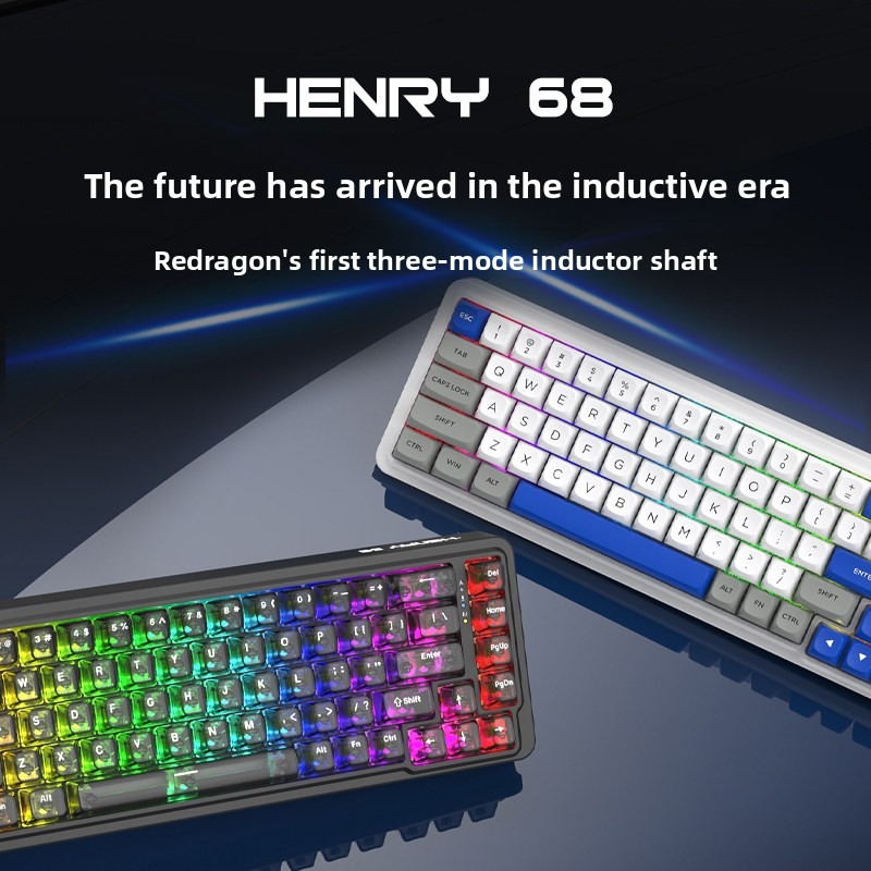 REDRAGON Henry68 Wireless Blue - đánh giá và giá Tablet Accessories Keyboard