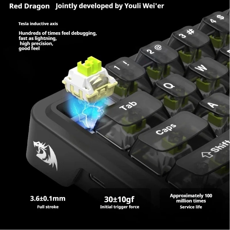 REDRAGON Henry68 Wireless Blue - đánh giá và giá Tablet Accessories Keyboard