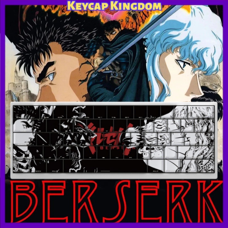 BERSERK Theme Anime Keycap 98  - đánh giá và giá Tablet Accessories Keyboard