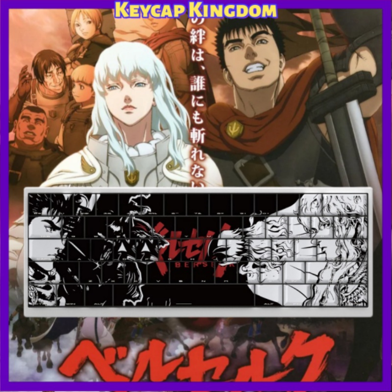 BERSERK Theme Anime Keycap 98  - đánh giá và giá Tablet Accessories Keyboard