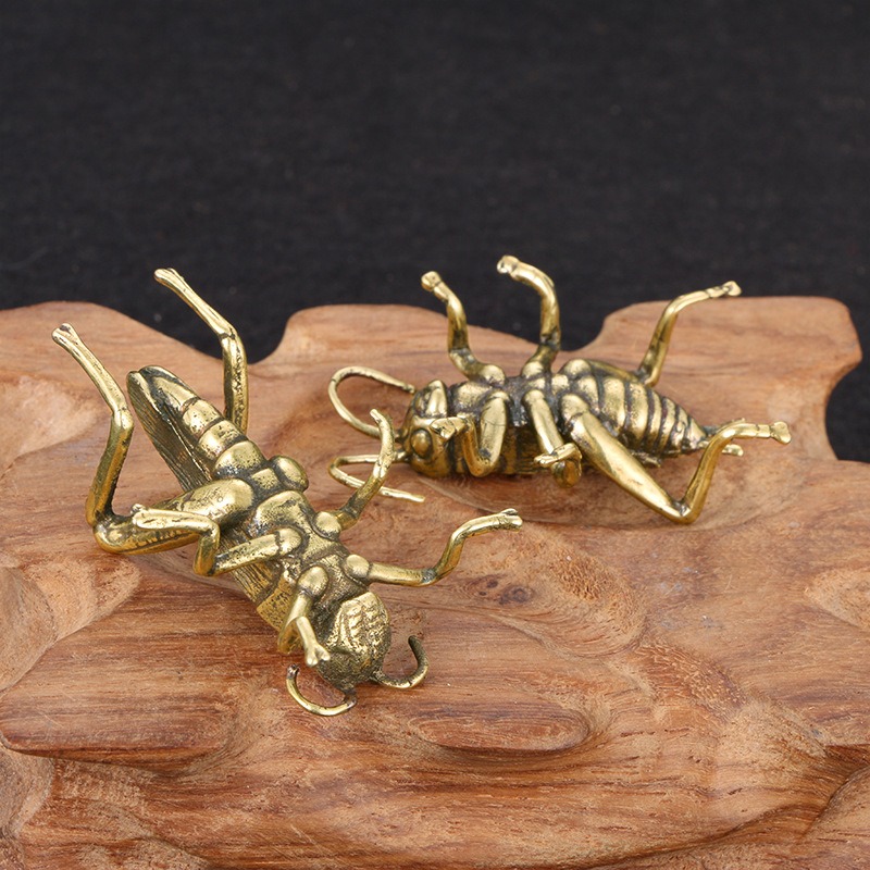 Creative Solid Brass Crickets  - đánh giá và giá Office Table Accessories Unique