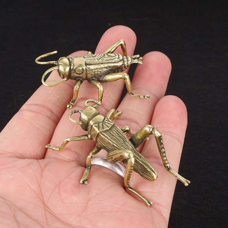 Creative Solid Brass Crickets  - đánh giá và giá Office Table Accessories Unique