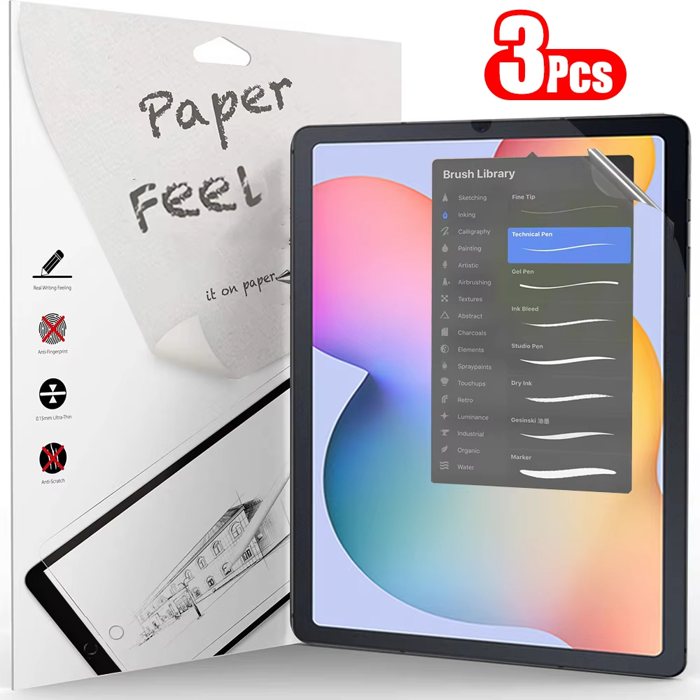 3Pcs Paper Feel Like Screen Pr - đánh giá và giá Samsung Tablet S10 Accessories