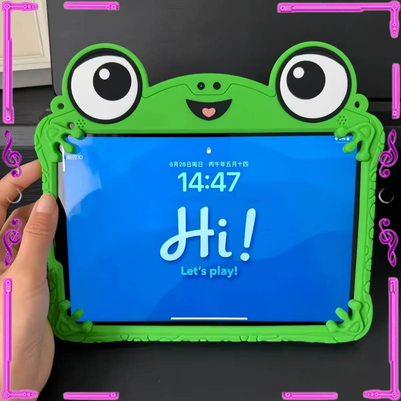 New Spot Cartoon Big Eyes Frog - đánh giá và giá Cool Tablet Accessories