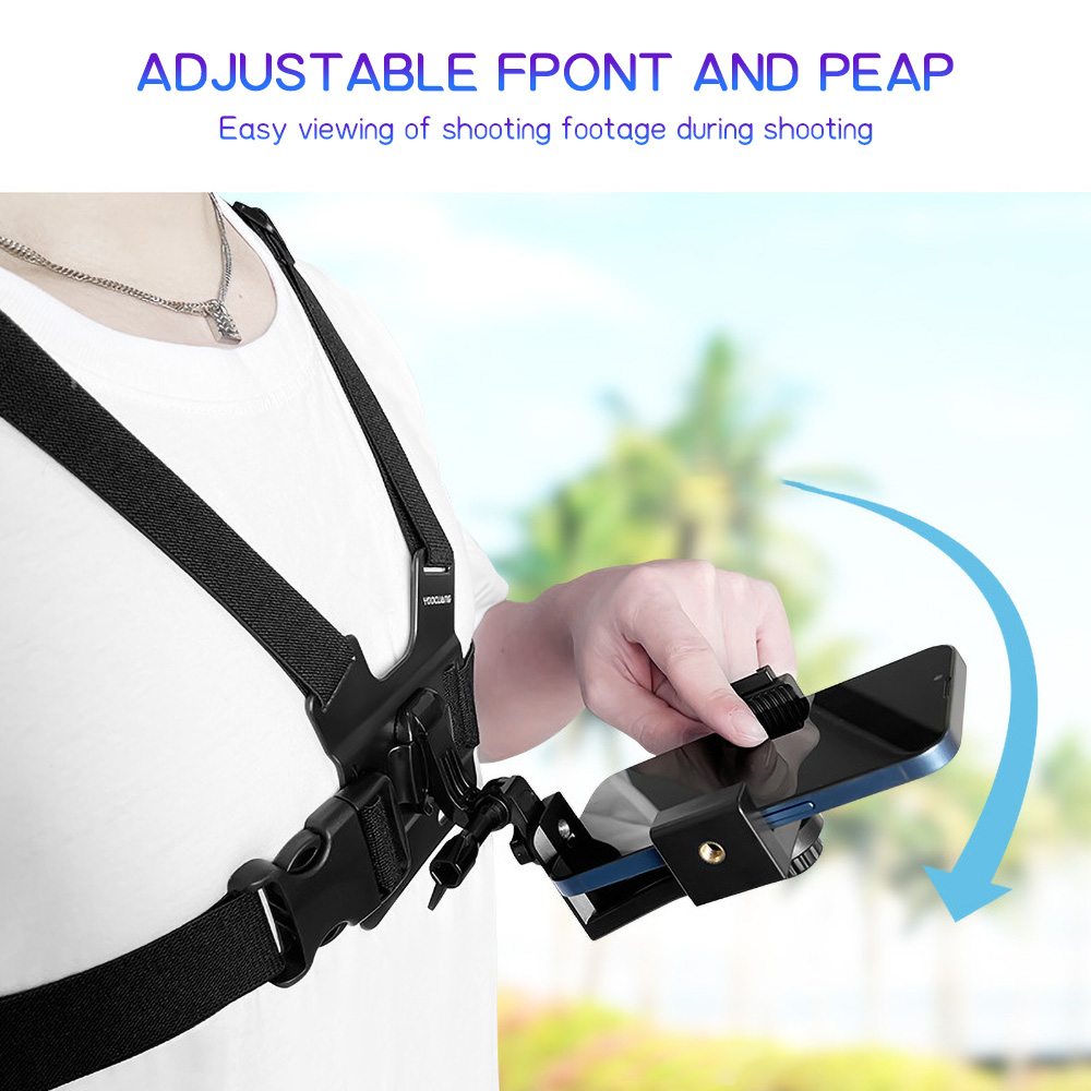 Chest Mount Phone Strap Holder - đánh giá và giá Tablet Stand Adjustable
