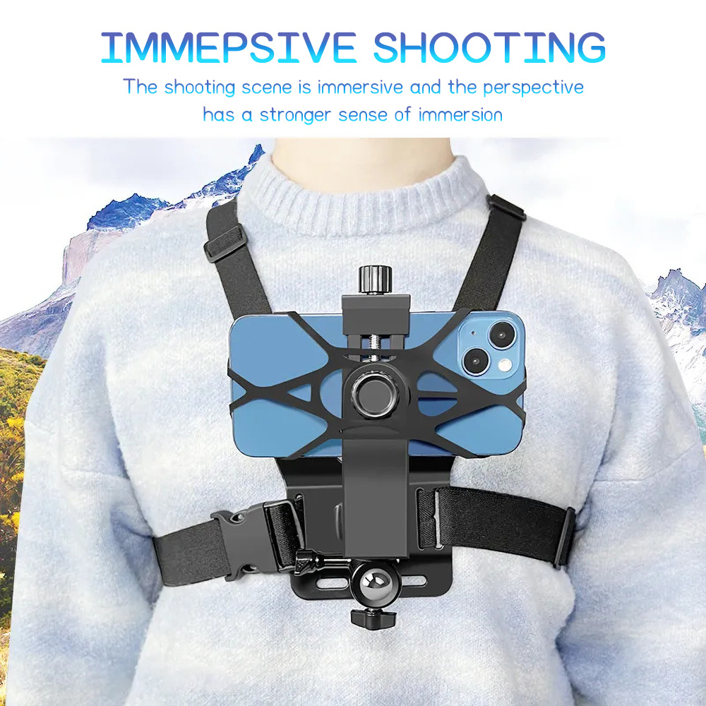 Chest Mount Phone Strap Holder - đánh giá và giá Tablet Stand Adjustable
