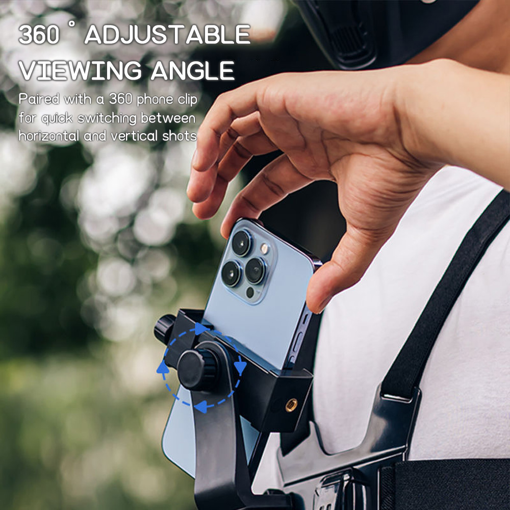 Chest Mount Phone Strap Holder - đánh giá và giá Tablet Stand Adjustable