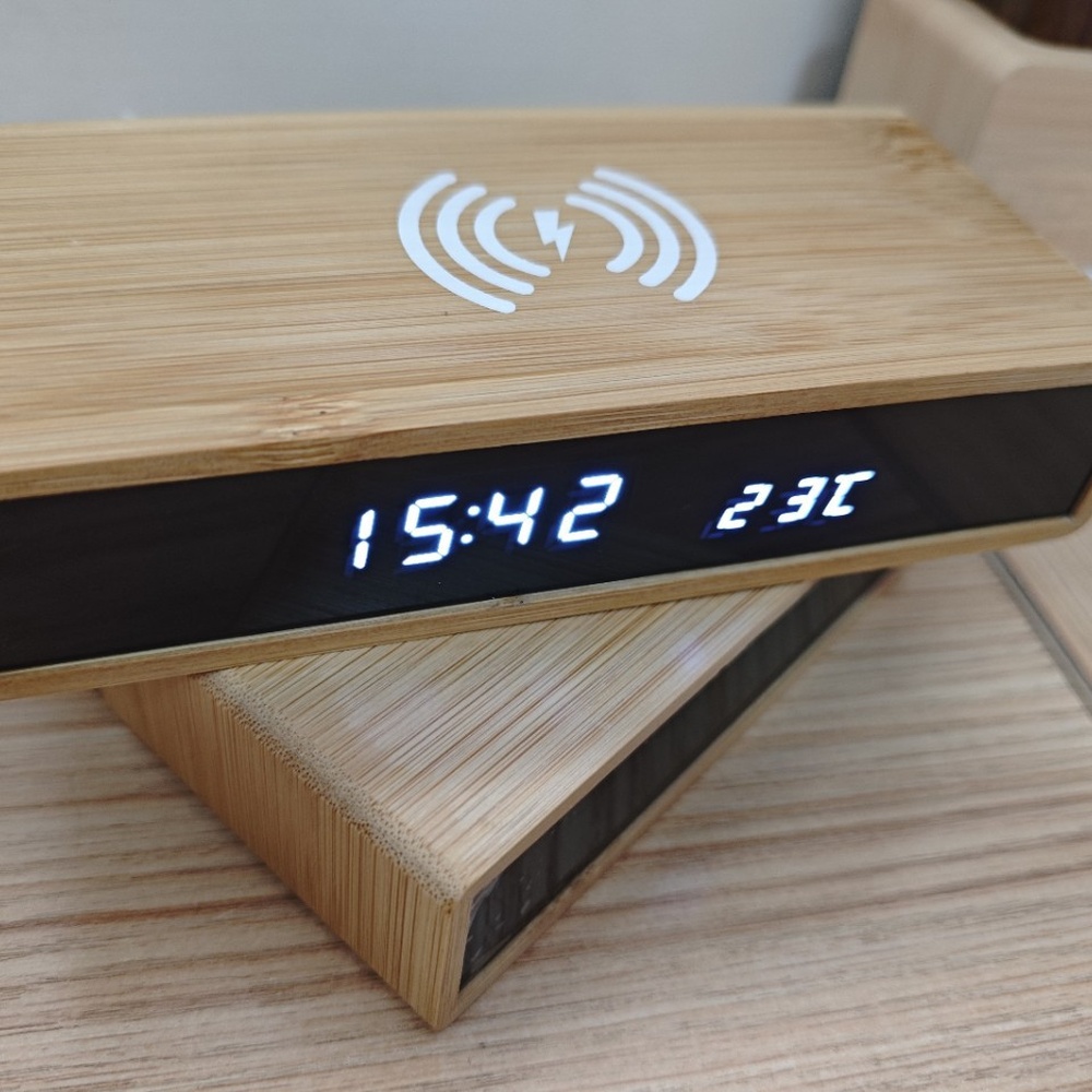 Multifunctional Bamboo Digital - đánh giá và giá Office Table Accessories Unique