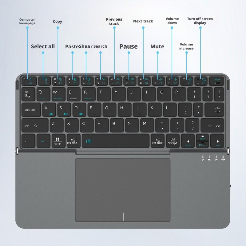 Ibox 11 Tablet Foldable Keyboa - đánh giá và giá Tablet Accessories Keyboard