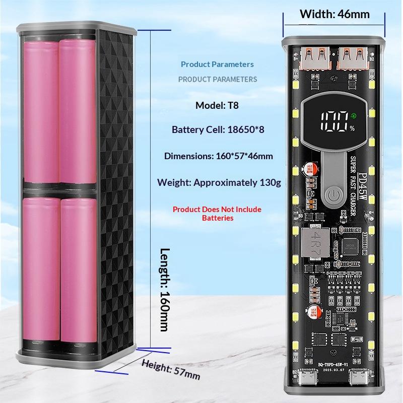 PD 45W Super Fast Charging 8 C - đánh giá và giá Tablet Accessories For Students